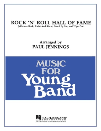 Rock 'N' Roll Hall of Fame Concert Band Partitur + Stimmen