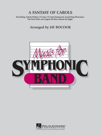 A Fantasy Of Carols Concert Band Partitur + Stimmen