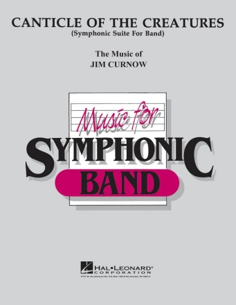 James Curnow, Canticle of the Creatures Concert Band Partitur + Stimmen