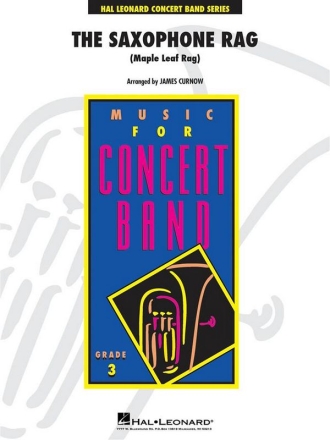 Scott Joplin, The Saxophone Rag Concert Band Partitur + Stimmen