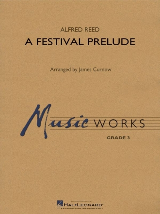 Alfred Reed, A Festival Prelude Concert Band Partitur + Stimmen