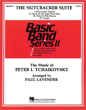 Pyotr Ilyich Tchaikovsky, Nutcracker Suite Concert Band Partitur