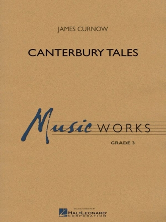 James Curnow, Canterbury Tales Concert Band Partitur + Stimmen