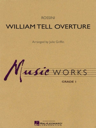 Gioachino Rossini, William Tell Overture Concert Band Partitur + Stimmen