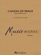 Canon of Peace (Dona Nobis Pace) Concert Band Partitur