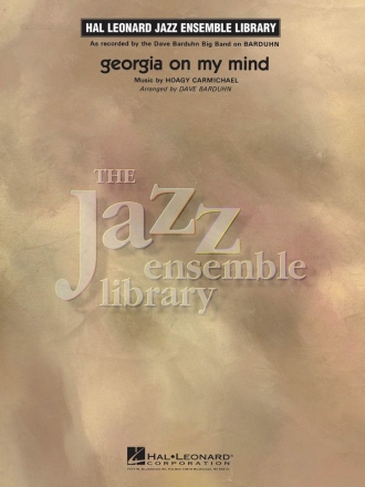 Hoagy Carmichael, Georgia on my mind Big Band Partitur + Stimmen
