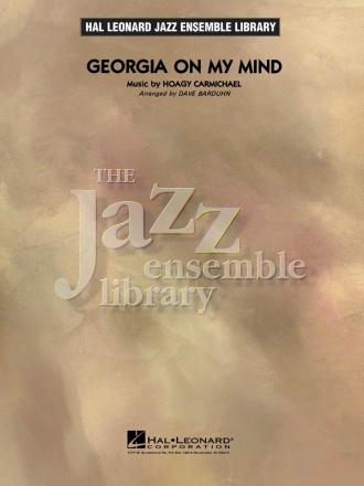 Hoagy Carmichael, Georgia on My Mind Vocal Solo and Jazz Ensemble Partitur + Stimmen