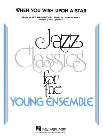 When You Wish Upon A Star Jazz Ensemble Partitur + Stimmen