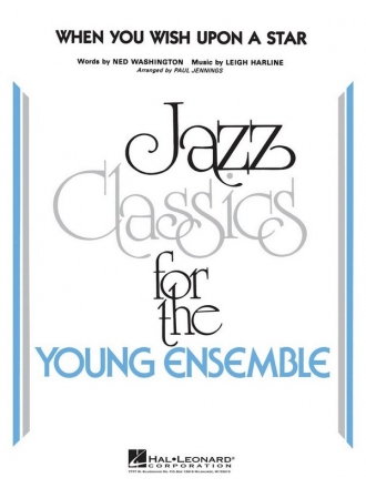 When You Wish Upon A Star Jazz Ensemble Partitur