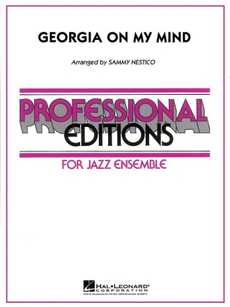 Georgia On My Mind Jazz Ensemble Partitur + Stimmen