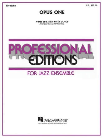 Sy Oliver, Opus One Jazz Ensemble Partitur