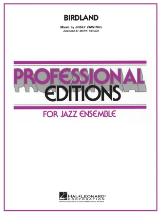 Birdland - Jazz Ensemble Jazz Ensemble Partitur + Stimmen