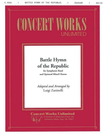 Battle Hymn of the Republic Concert Band Partitur + Stimmen
