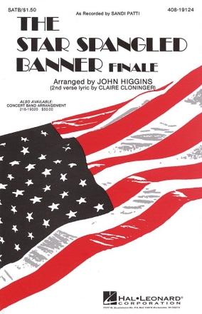 The Star Spangled Banner SATB Chorpartitur