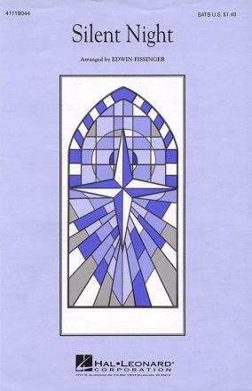 Silent Night SATB a Cappella Chorpartitur