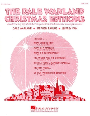 The Dale Warland Christmas Editions, Vol. I SATB Chorpartitur