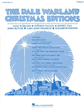 Jeffrey Van, The Dale Warland Christmas Editions Vol. II SATB Chorpartitur