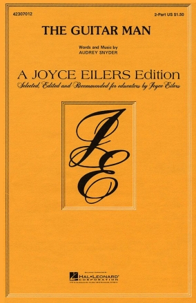 Audrey Snyder, Guitar Man 2-Part Choir Chorpartitur