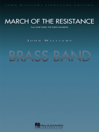 John Williams, March of the Resistance Brass Band Partitur