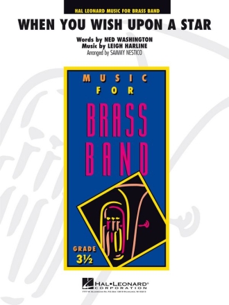 When you wish upon a Star Brass Band Partitur + Stimmen