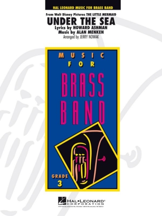 Alan Menken, Under The Sea Brass Band Partitur + Stimmen