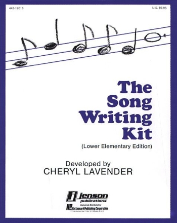 Cheryl Lavender, The Song Writing Kit Resource Chor Buch