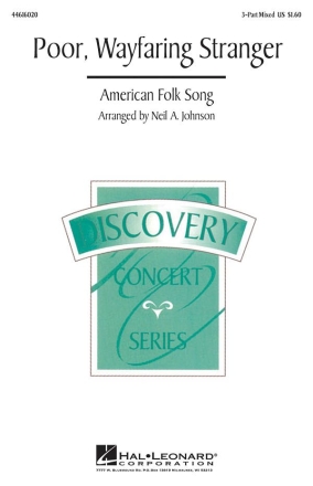 Poor, Wayfaring Stranger 3-Part Choir Chorpartitur
