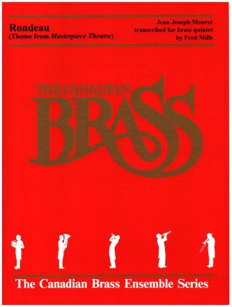 Rondeau (Theme from 'Masterpiece Theatre') for brass quintet score and parts