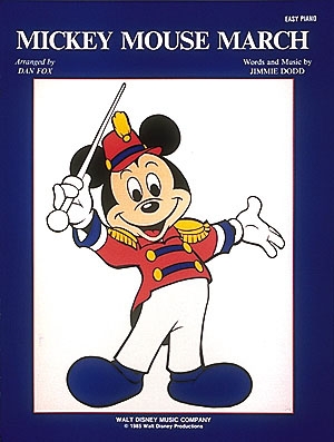 Mickey Mouse March Easy Piano Buch