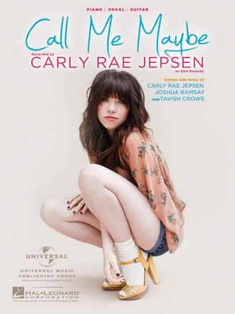 Call Me Maybe Piano, Vocal and Guitar Buch