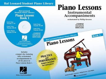 Piano Lessons Book 1 CD Klavier CD