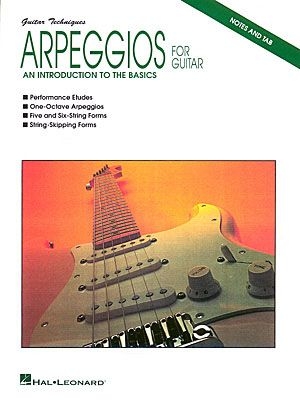 Arpeggios for Guitar: Introduction to the Basics Gitarre Buch