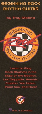 Troy Stetina, Beginning Rock Rhythm Guitar Gitarre Buch