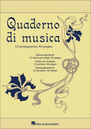 Quaderno di Musica Ricordi  Buch