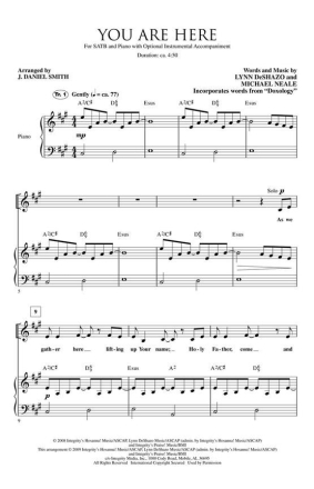 Lynn DeShazo_Michael Neale, You Are Here Orchestra Accompaniment CD-ROM