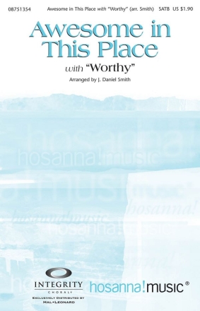 Awesome in This Place SATB Chorpartitur