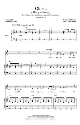 Glenn Packiam, Gloria Chor CD