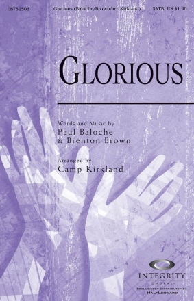 Brenton Brown_Paul Baloche, Glorious SATB Chorpartitur