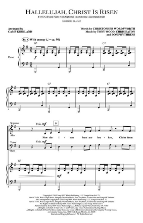 Chris Eaton_Don Poythress_Tony Wood, Hallelujah, Christ Is Risen Orchestra Accompaniment CD-ROM