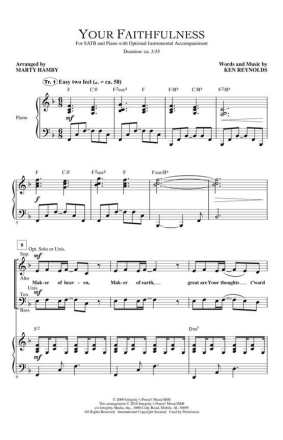 Ken Reynolds, Your Faithfulness Orchestra Accompaniment CD-ROM