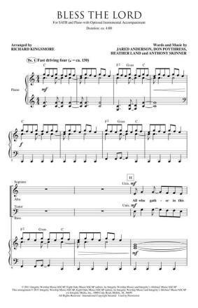 Anthony Skinner_Don Poythress_Heather Land_Jared Anderson, Bless the L Chor CD