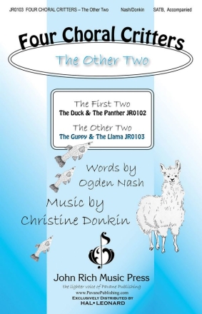 Christine Donkin, Four Choral Critters - The Other Two SATB Chorpartitur