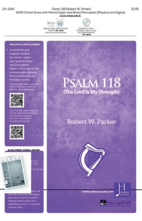 Robert Parker, Psalm 118 SATB Chorpartitur