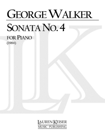 George Walker, Piano Sonata No. 4 Klavier Buch