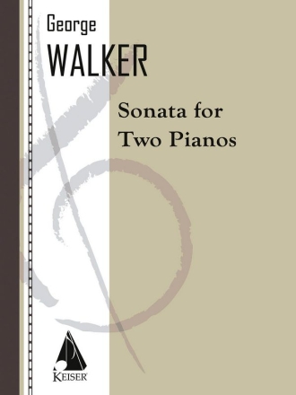 George Walker, Sonata for 2 Pianos 2 Pianos Buch