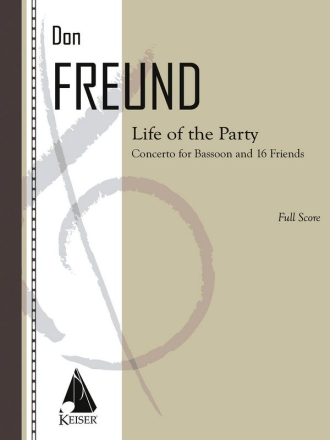 Don Freund, Life of the Party Bassoon and Ensemble Partitur