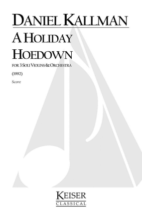 Daniel Kallman, A Holiday Hoedown Orchestra Partitur