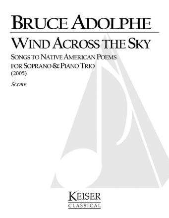 Bruce Adolphe, Wind Across the Sky Violine, Cello und Klavier Partitur