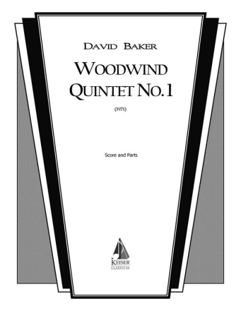 David Baker, Woodwind Quintet No. 1 Woodwind Quintet Buch