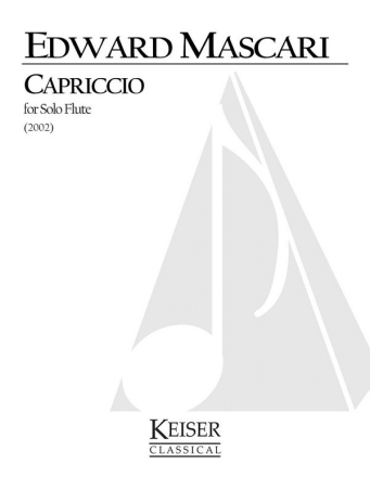 Edward P. Mascari, Capriccio Flute Buch